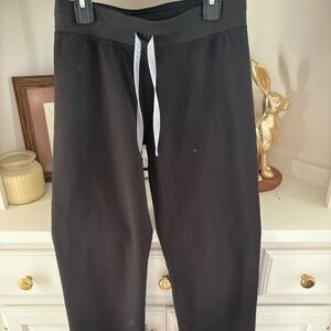 Figs black scrub pants bottoms